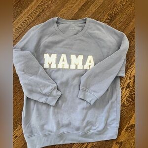Light Purple Mama Crewneck Sweatshirt Size Small